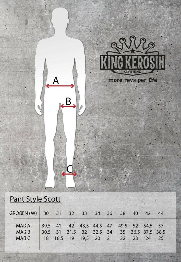 Queen Kerosin 5-Pocket Jeans Tint Wash «Scott» Angebote