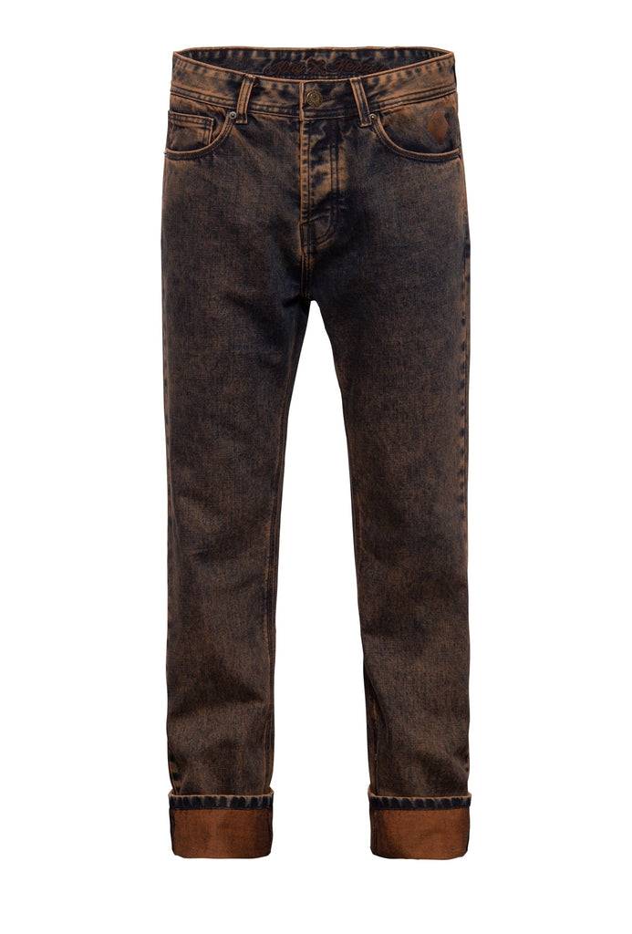 Queen Kerosin Denim 5-Pocket Jeans Dirt Washed «Scott» Hotsell