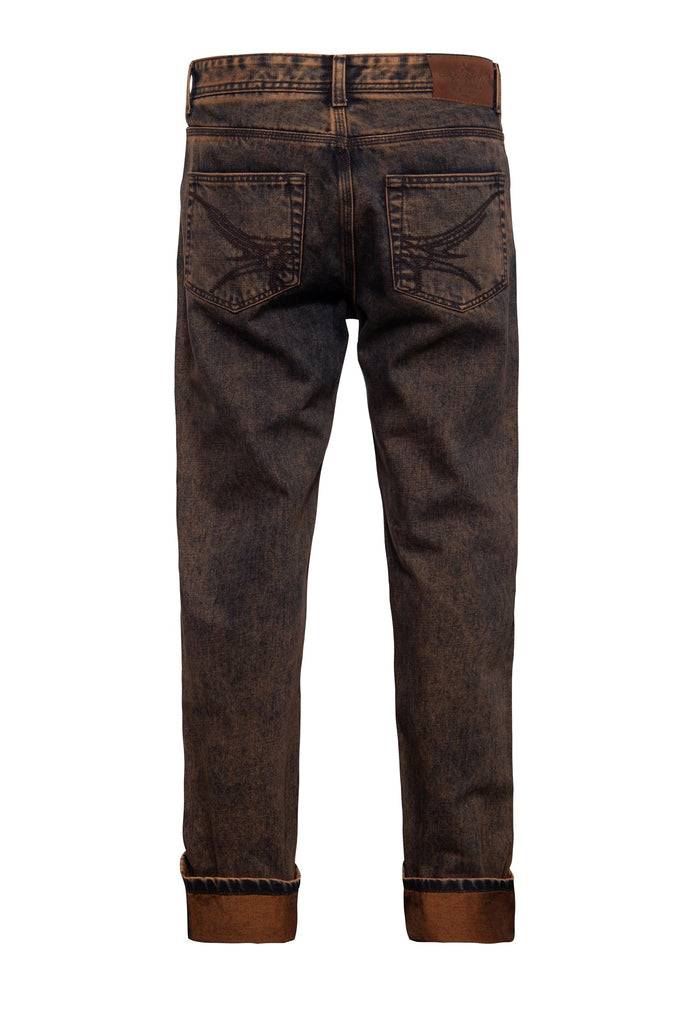 Queen Kerosin Denim 5-Pocket Jeans Dirt Washed «Scott» Hotsell