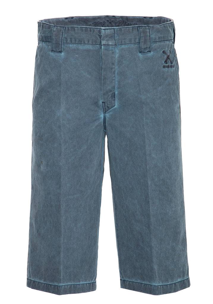 Queen Kerosin Workwear Shorts in Oil-Washed Optik «Garage Wear»