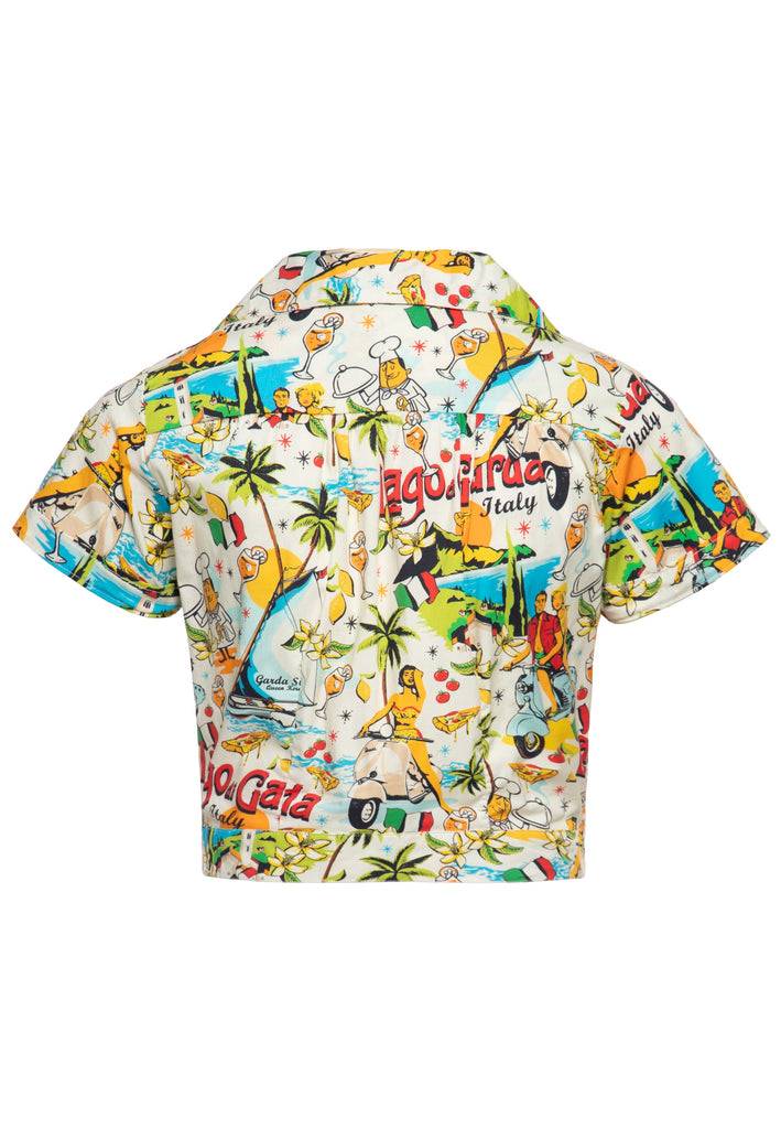Queen Kerosin Hawaiibluse «Lago di Garda» Letzte 2 Tage