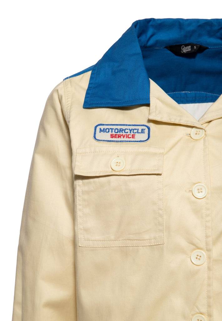 Queen Kerosin Workwear Jacke «Faster Then The Wind» Schlussverkauf