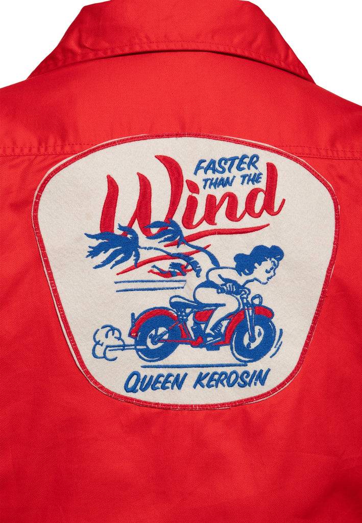 Queen Kerosin Workwear Jacke «Faster Then The Wind» Günstiger Verkauf