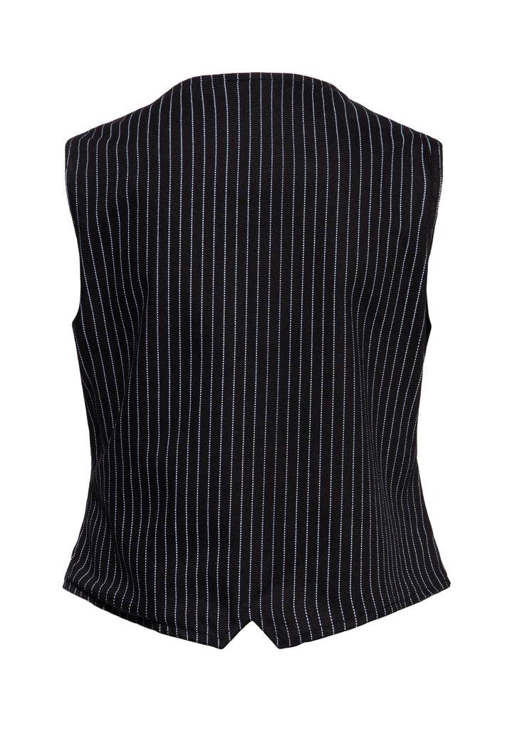 Queen Kerosin Pinstripe Weste Online