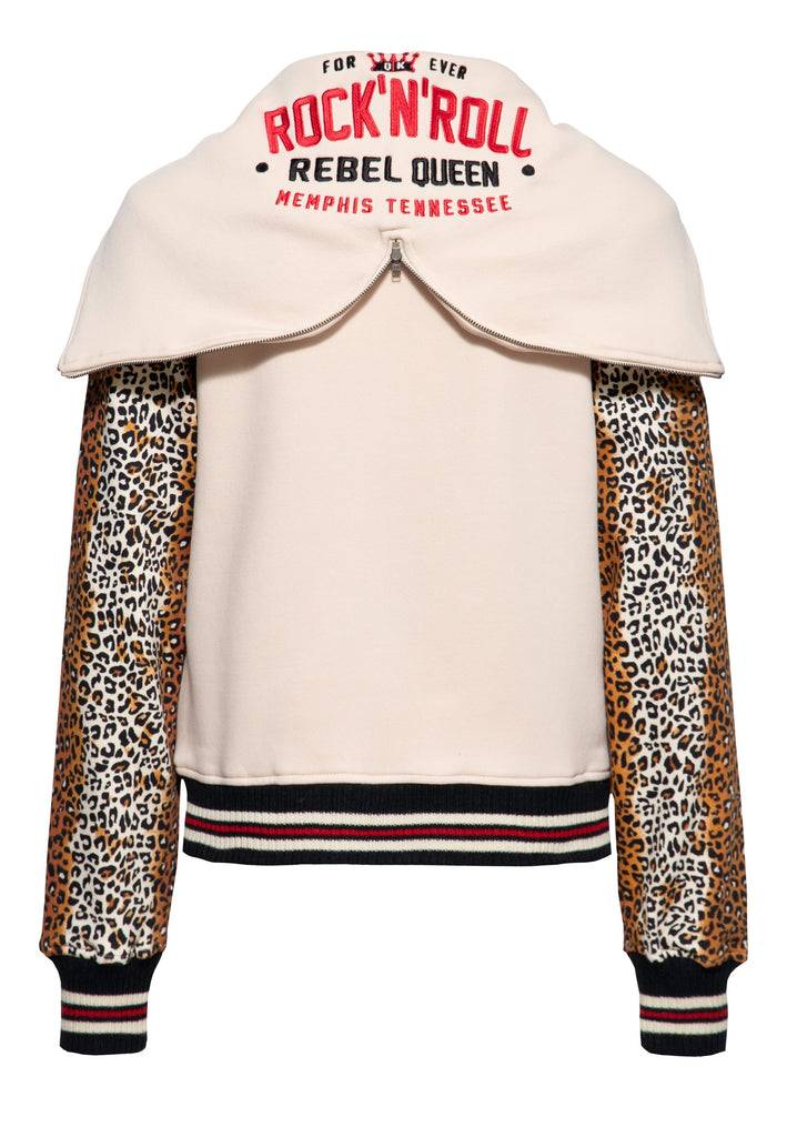 Queen Kerosin College Jacke «Rock'n'Roll Rebel Queen» im Angebot