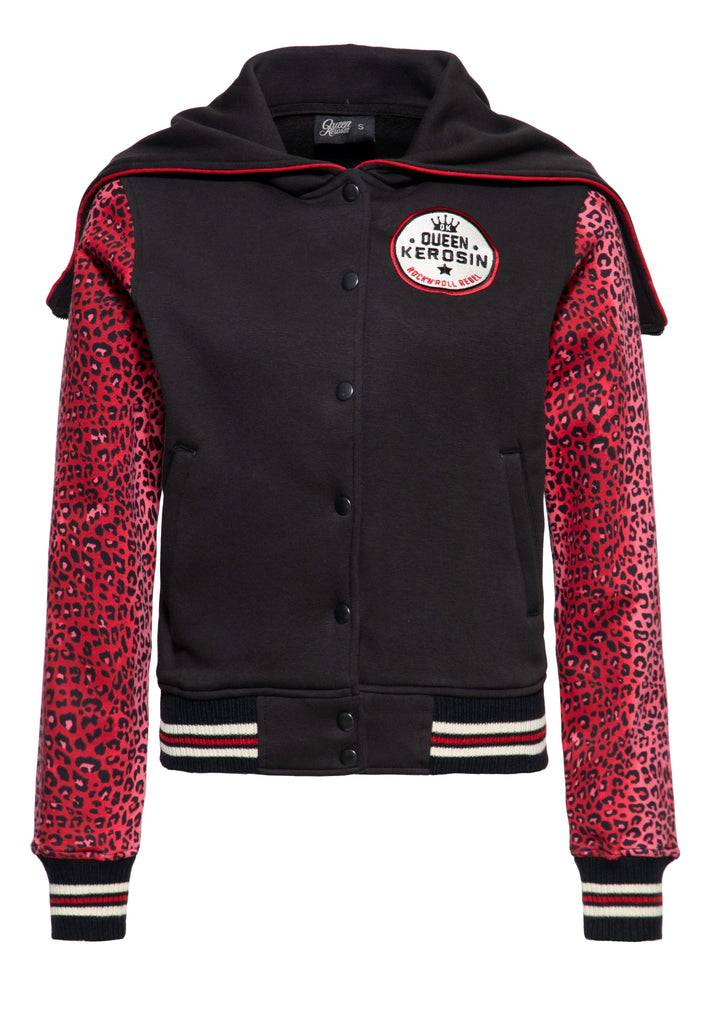 Queen Kerosin College Jacke «Rock'n'Roll Rebel Queen» im Angebot