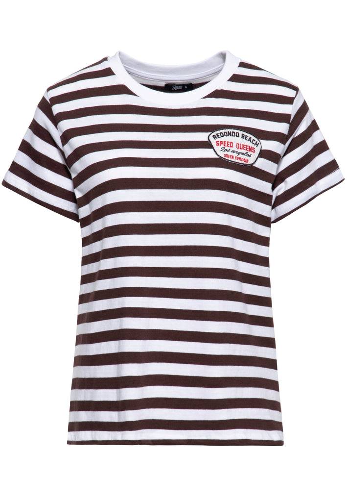 Queen Kerosin T-Shirt «Redondo Beach - Speed Queens» Meist gekauft