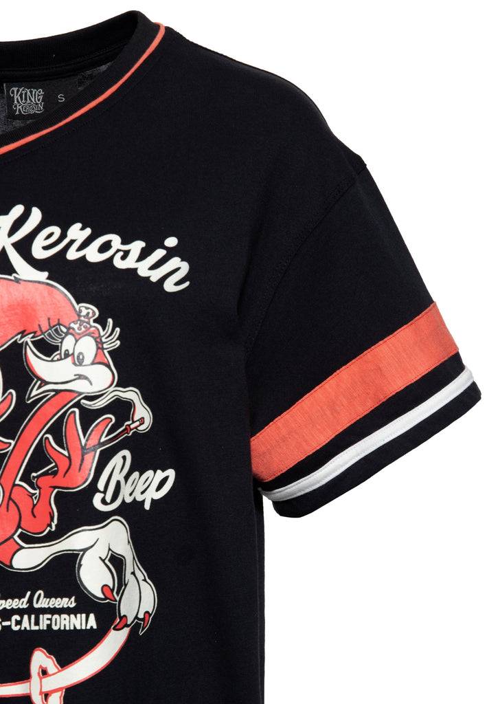 Queen Kerosin T-Shirt «Beep Beep» Blitzverkäufe