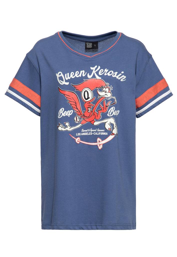 Queen Kerosin T-Shirt «Beep Beep» Blitzverkäufe