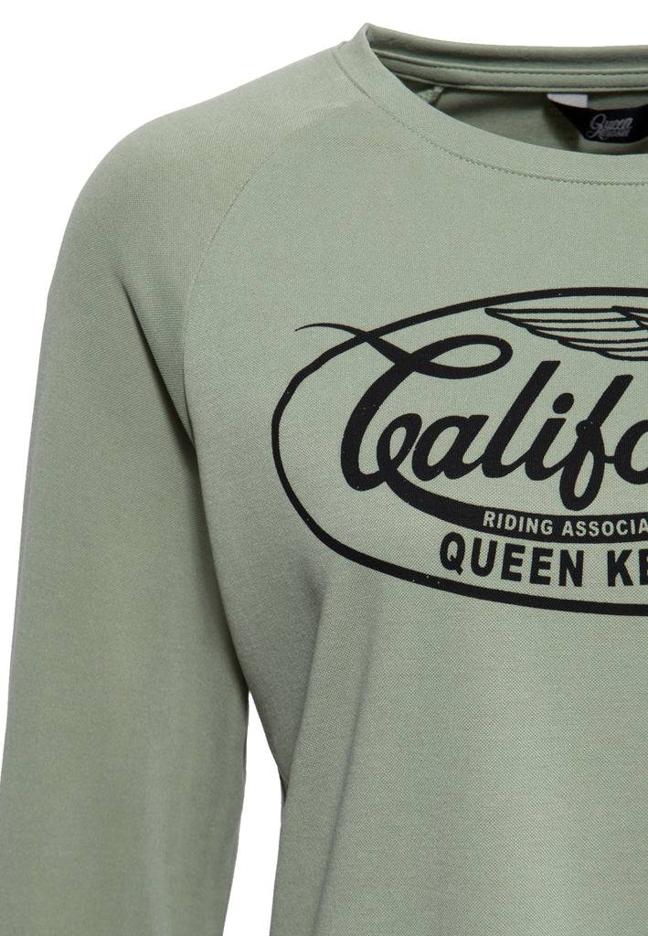 Queen Kerosin Langarmshirt «California» Auslauf