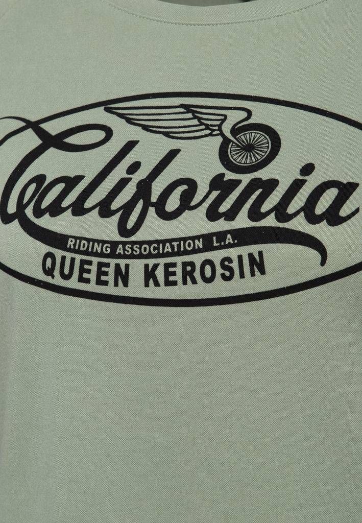 Queen Kerosin Langarmshirt «California» Auslauf
