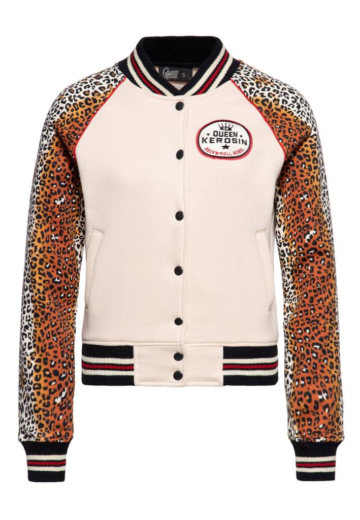 Queen Kerosin College Jacke «Rock'n'Roll Rebel Queen» Blitzverkäufe