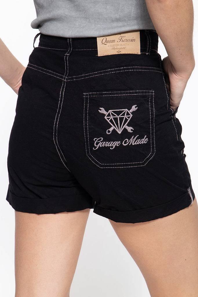 Queen Kerosin Damenshorts mit verstecktem Verschluss Hotsell