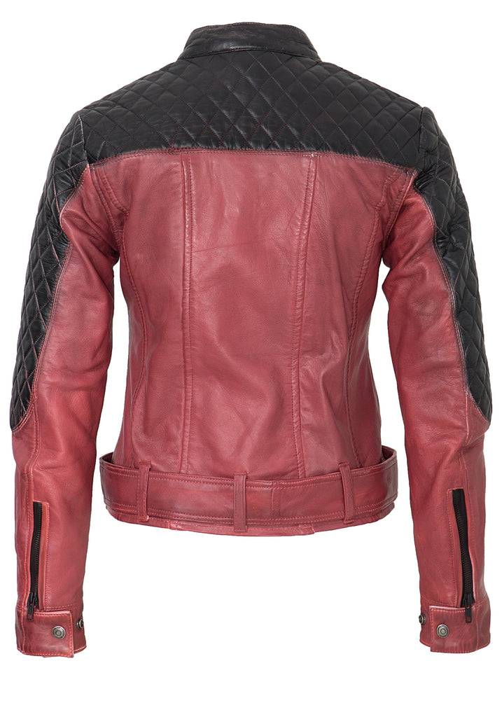 Queen Kerosin Lederjacke im Racing Look Outlet