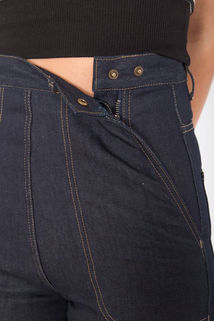 Queen Kerosin Authentic Selvedge Jeans «Red Selvedge» Meist gekauft