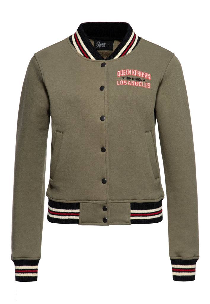 Queen Kerosin College Jacke «Beep Beep» Verkauf