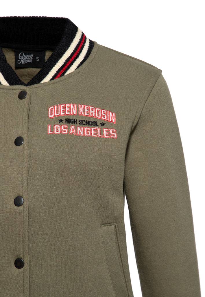 Queen Kerosin College Jacke «Beep Beep» Verkauf