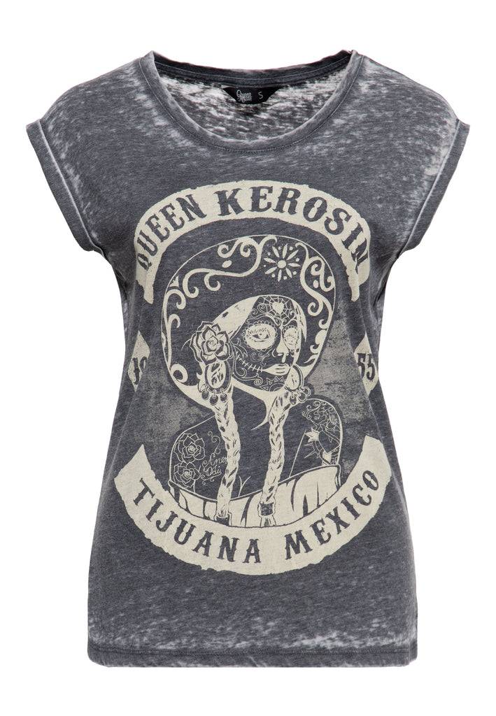 Queen Kerosin T-Shirt «Tijuana Mexico» Angebote