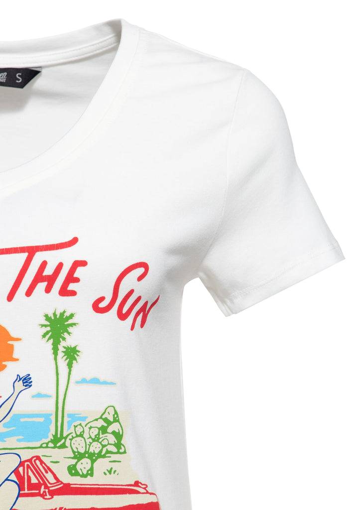 Queen Kerosin T-Shirt «Road To The Sun» Große Rabatte