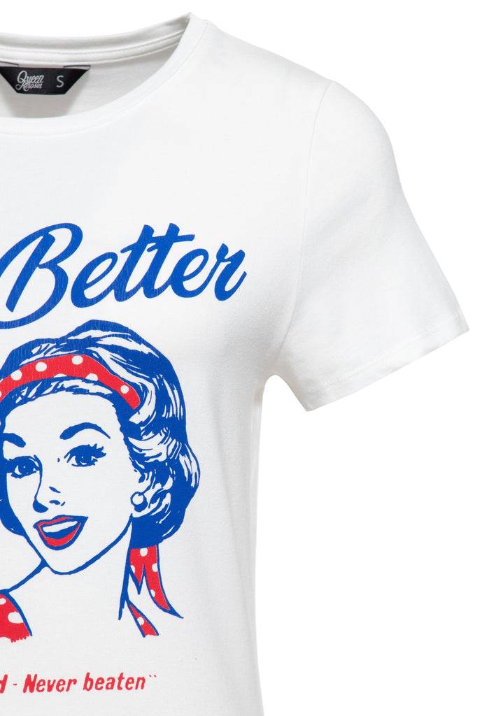 Queen Kerosin T-Shirt «Tastes Better» Kauf eins, bekomm eins gratis