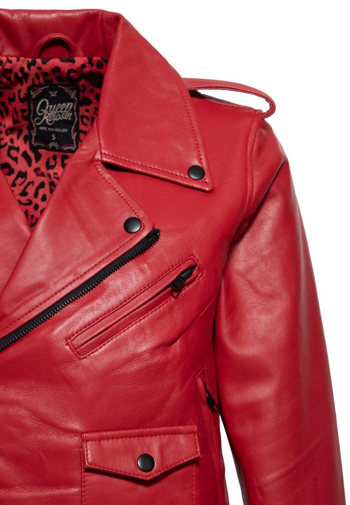 Queen Kerosin Lederjacke «Marlon» Wochenangebot