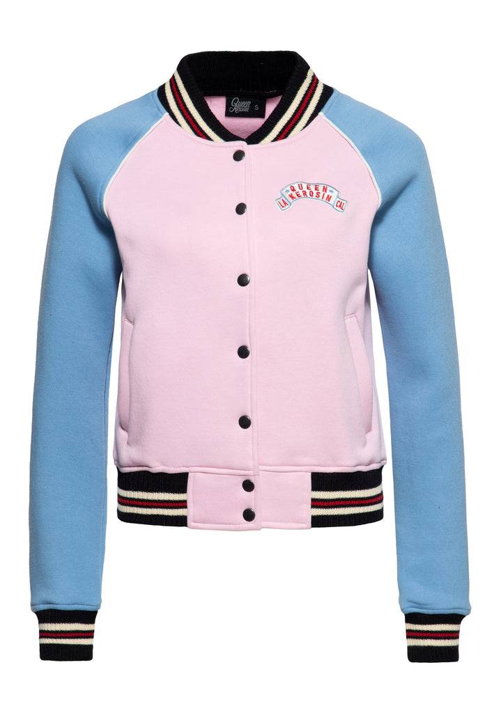 Queen Kerosin Collegejacke «Queen of Liberty» Kostenlose Rückgabe