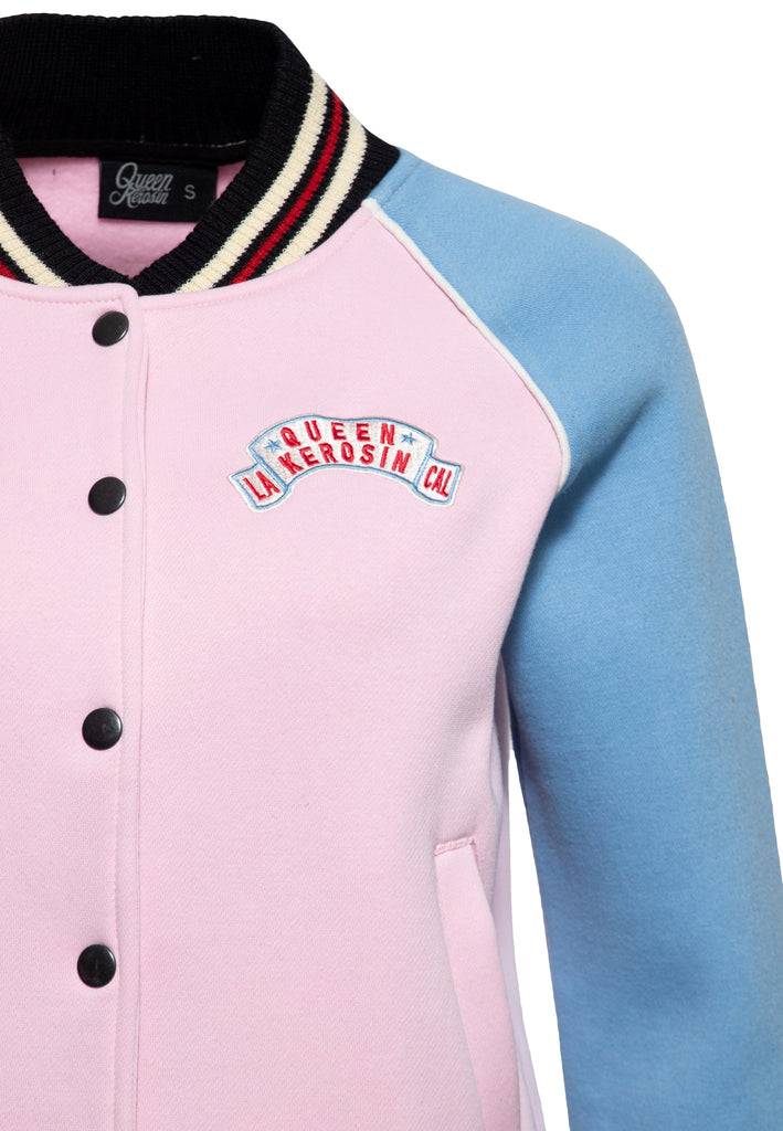 Queen Kerosin Collegejacke «Queen of Liberty» Kostenlose Rückgabe