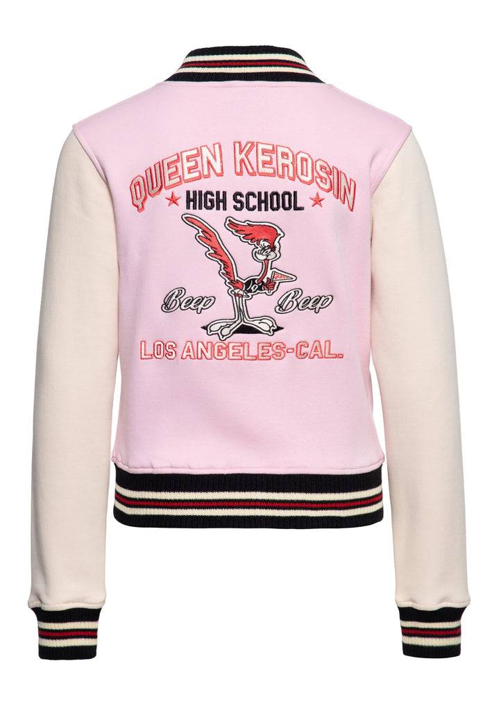 Queen Kerosin Collegejacke «Beep Beep» Begrenzte Freigabe