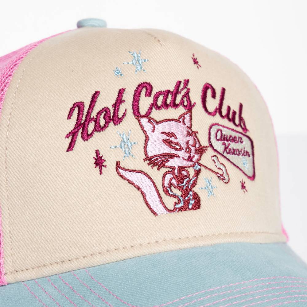 Queen Kerosin Trucker Cap «Hot Cats Club» Letzte 3 Tage