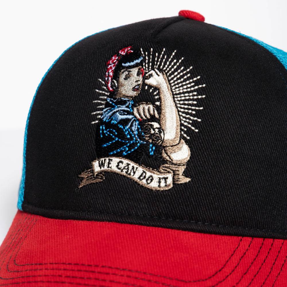 Queen Kerosin Trucker Cap «We Can Do It» JETZT KAUFEN