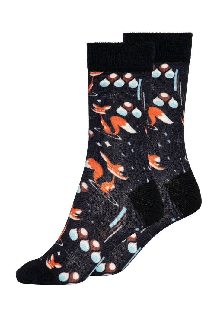 Queen Kerosin Socken «Foxy» Neueste Stile