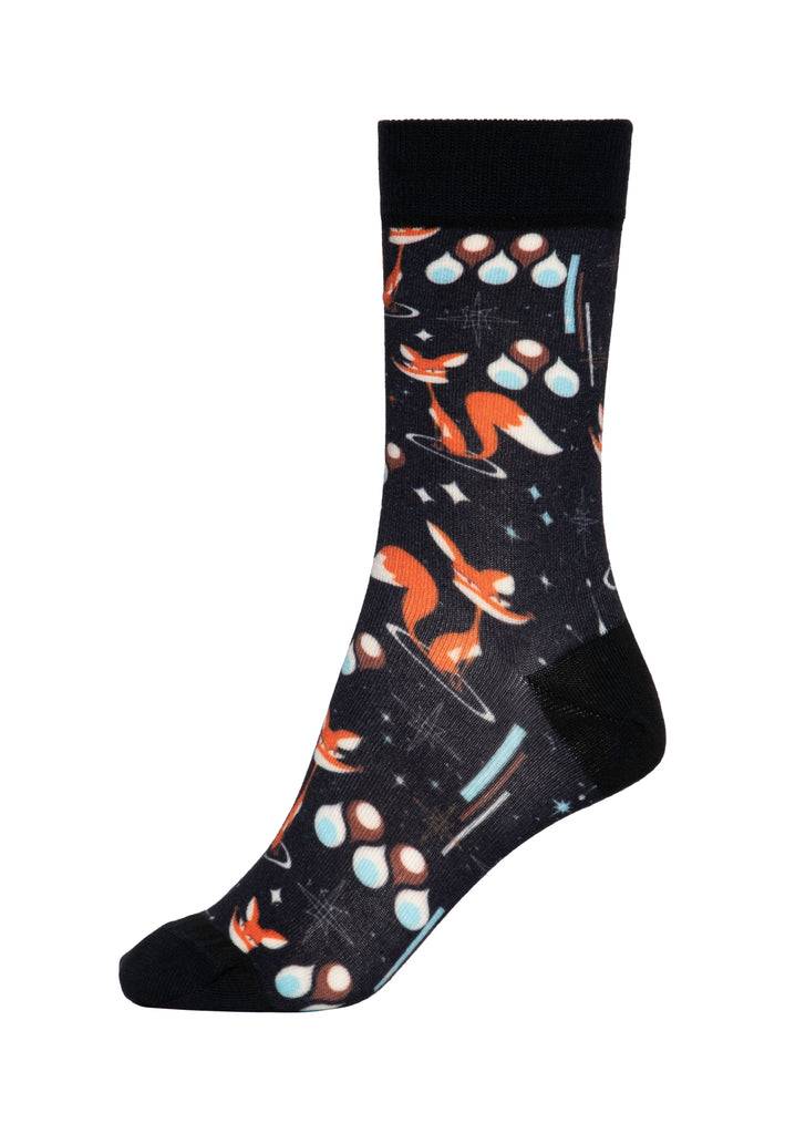 Queen Kerosin Socken «Foxy» Neueste Stile