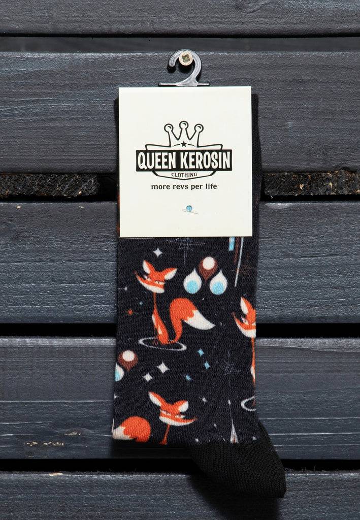 Queen Kerosin Socken «Foxy» Neueste Stile