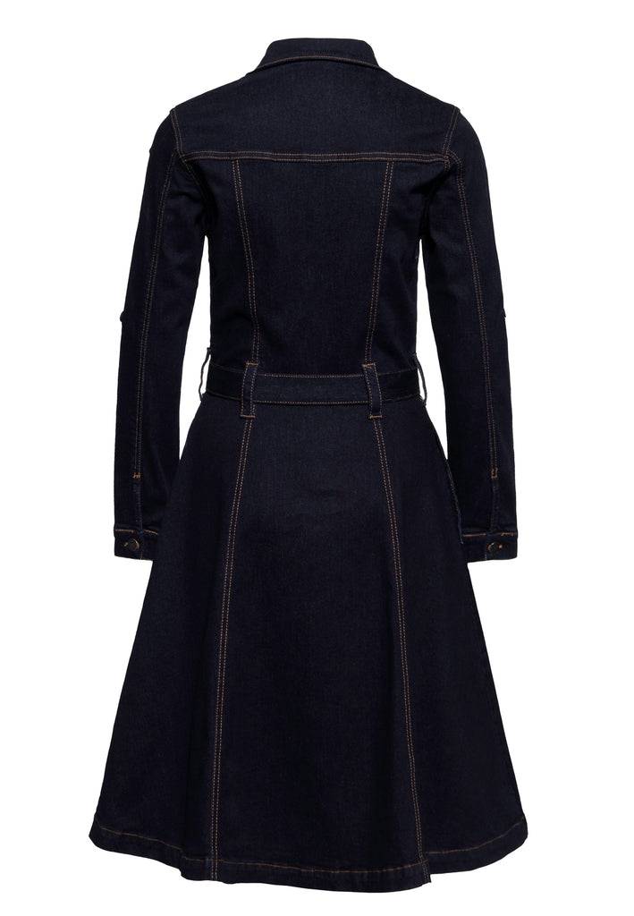 Queen Kerosin Workwear Swing Kleid Sonderangebot der Fabrik