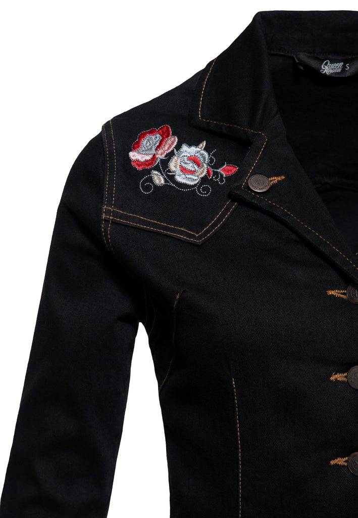 Queen Kerosin Denim Swing Kleid Bis zu 55% Rabatt