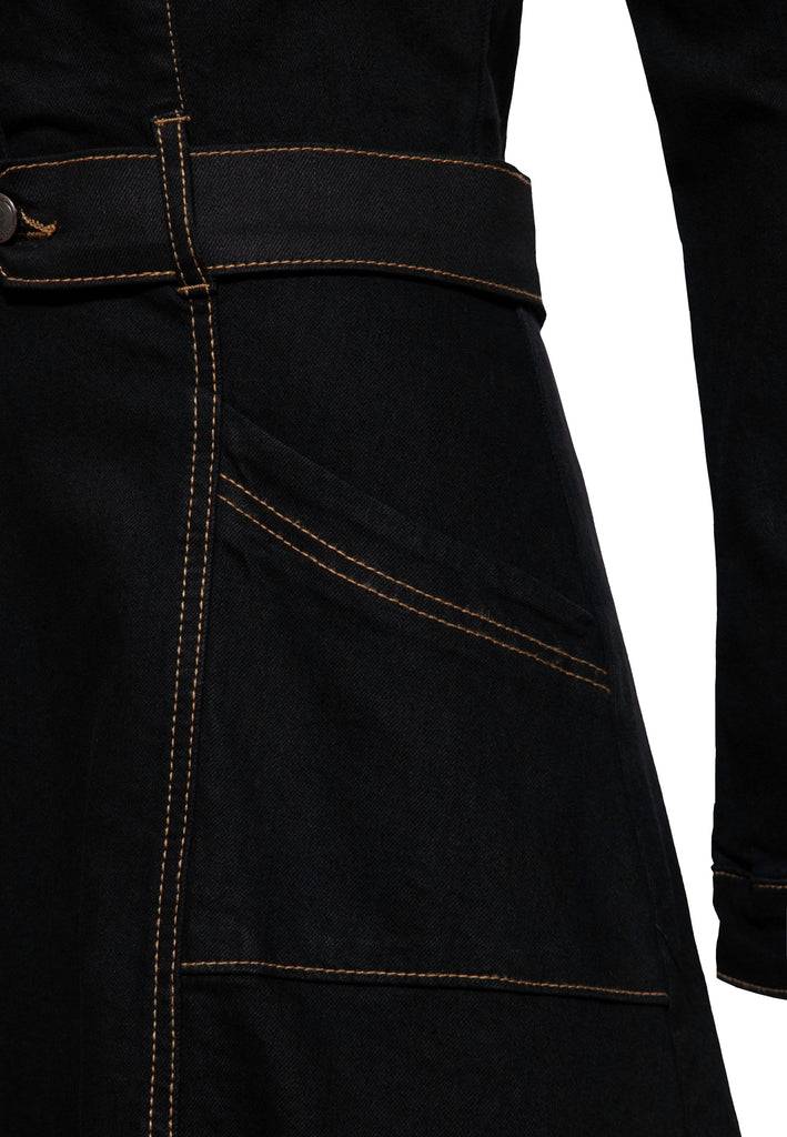 Queen Kerosin Denim Swing Kleid Bis zu 55% Rabatt