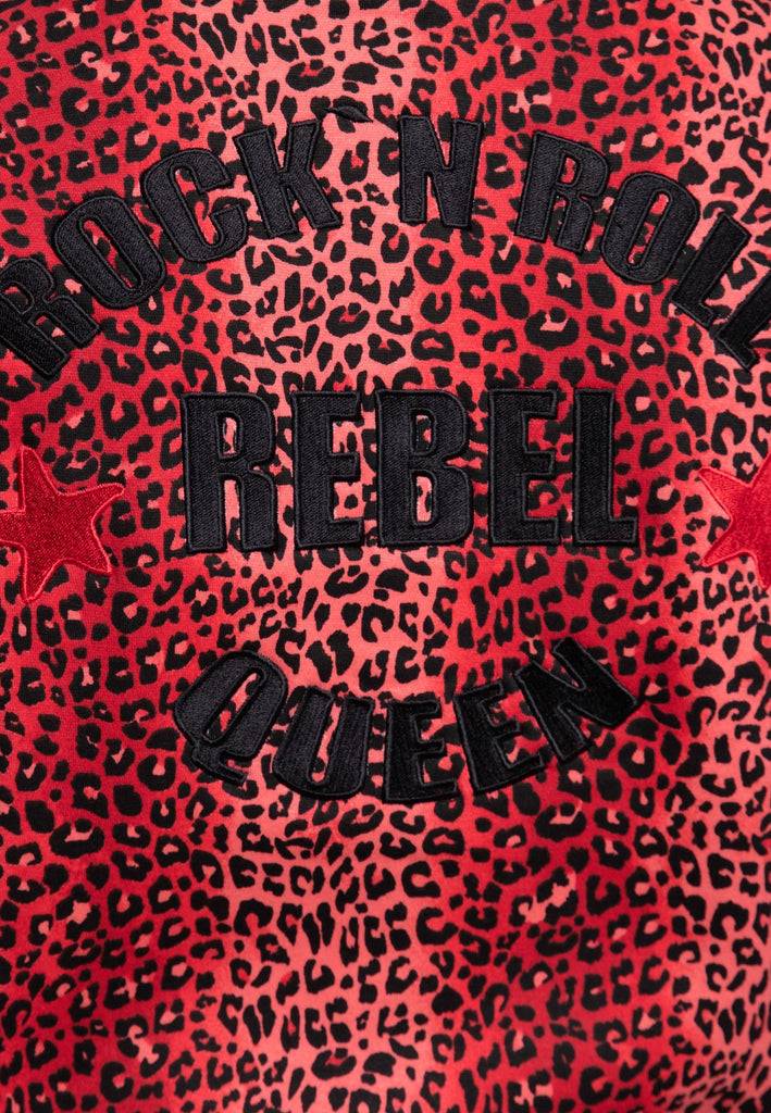 Queen Kerosin College Jacke «Rock 'n' Roll Rebel Queen» Discount Store für neue Produkte