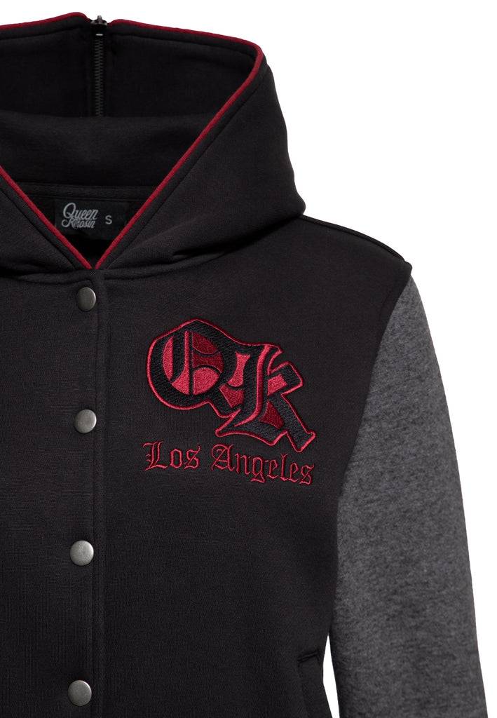 Queen Kerosin College Jacke «Road Queens» Nur noch ein Tag übrig
