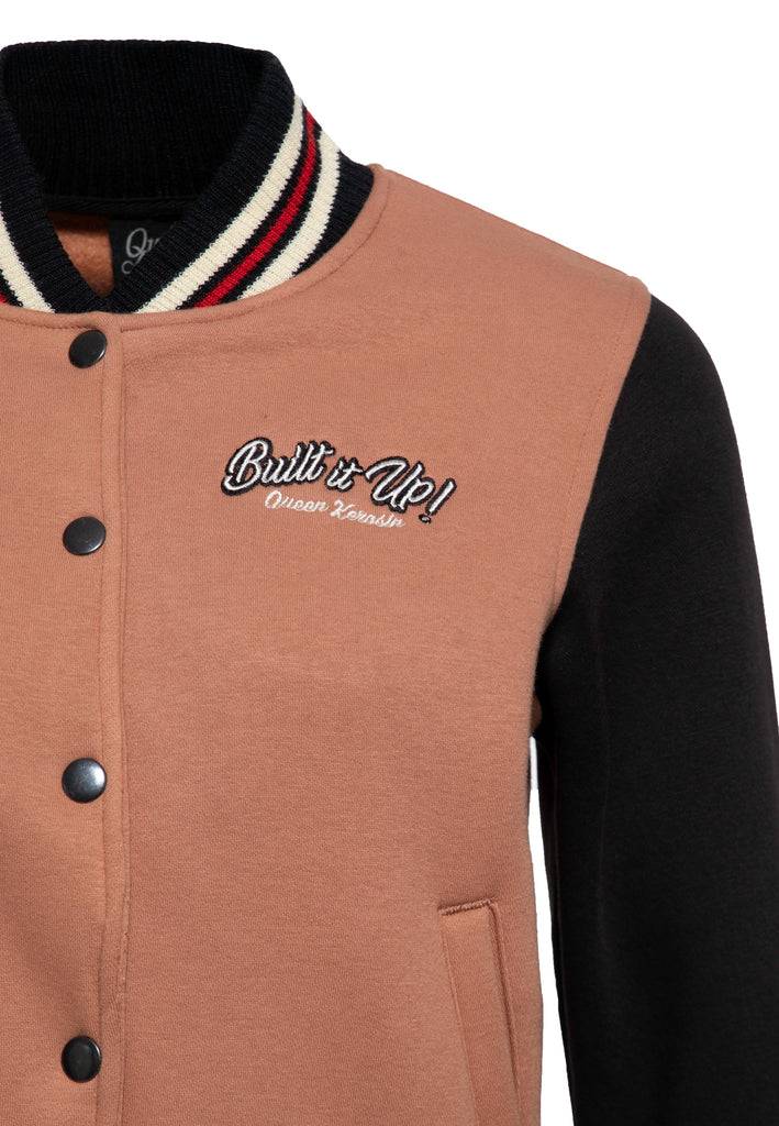 Queen Kerosin College Jacke «Built it up!» Riesige Rabatte