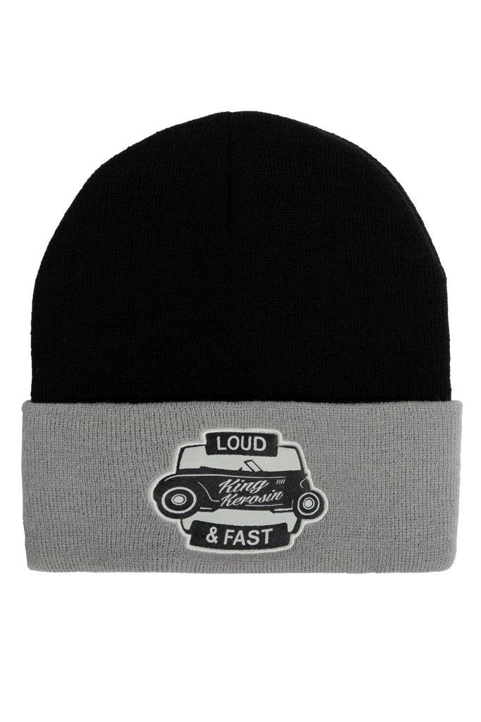Queen Kerosin Strickmütze «Loud & Fast» 50% Rabatt für begrenzte Zeit