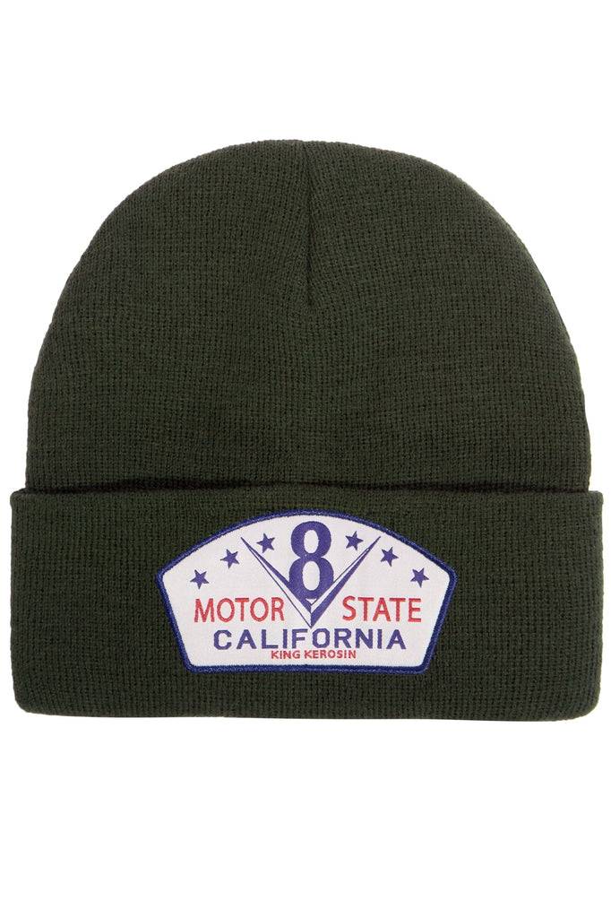 Queen Kerosin Strickmütze «Motor State California» 2025