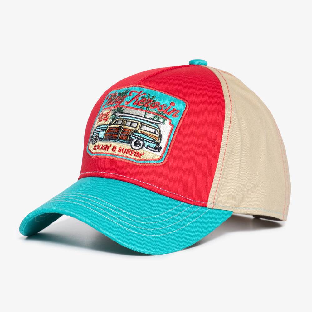 Queen Kerosin Baseball Cap «Rockin & Surfin» Schlussverkauf