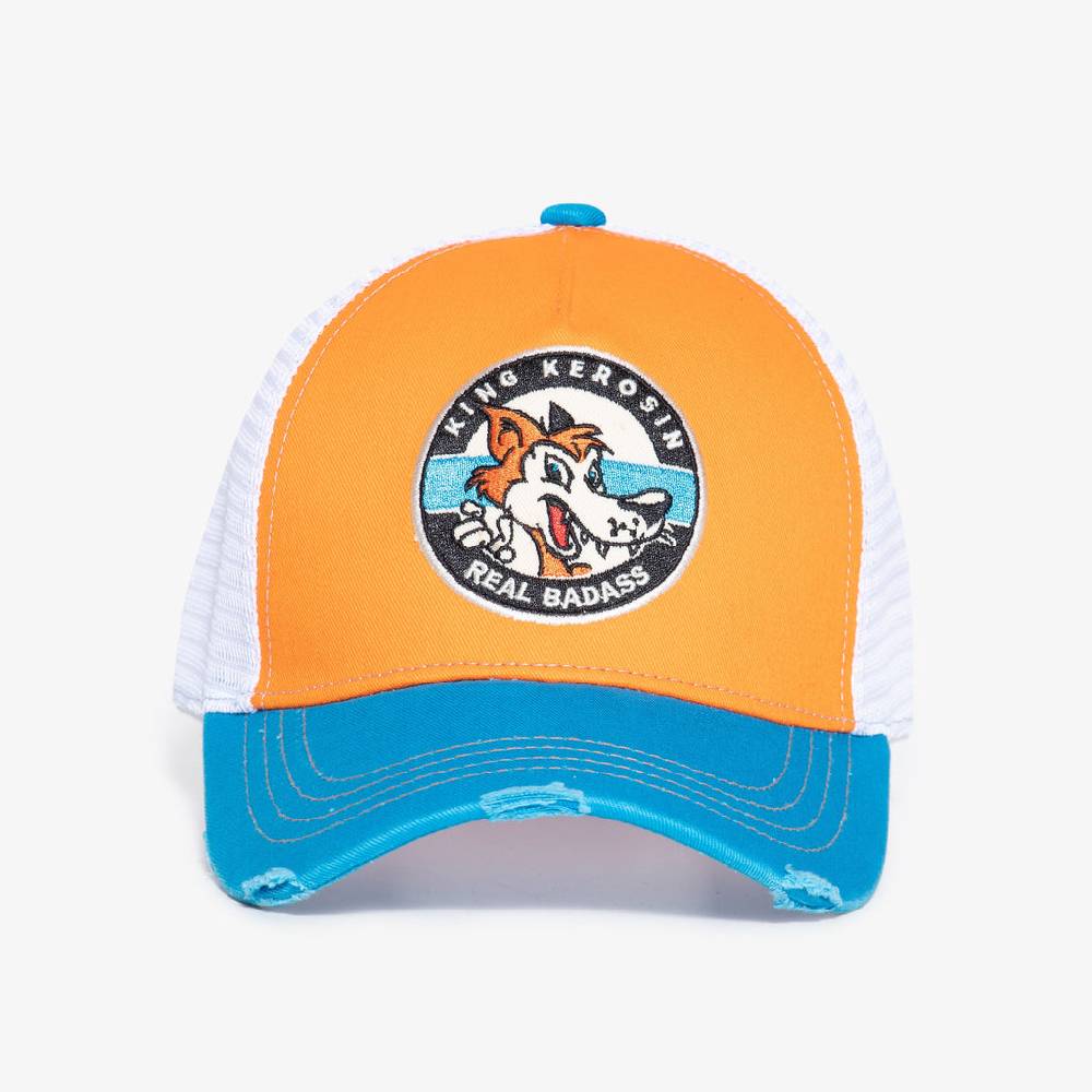 Queen Kerosin Trucker Cap «Real Badass» Meist gekauft