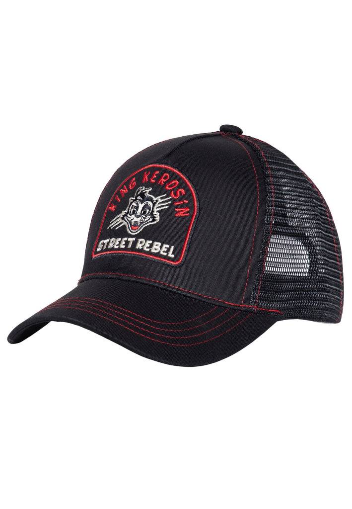 Queen Kerosin Trucker Cap «Street Rebel» Blitzverkäufe
