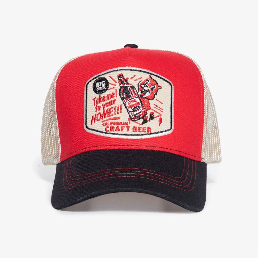 Queen Kerosin Trucker Cap «Craft Beer» Fabrik Onlineshop