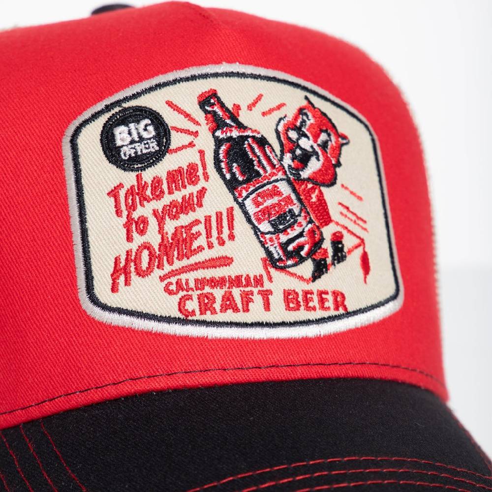 Queen Kerosin Trucker Cap «Craft Beer» Fabrik Onlineshop