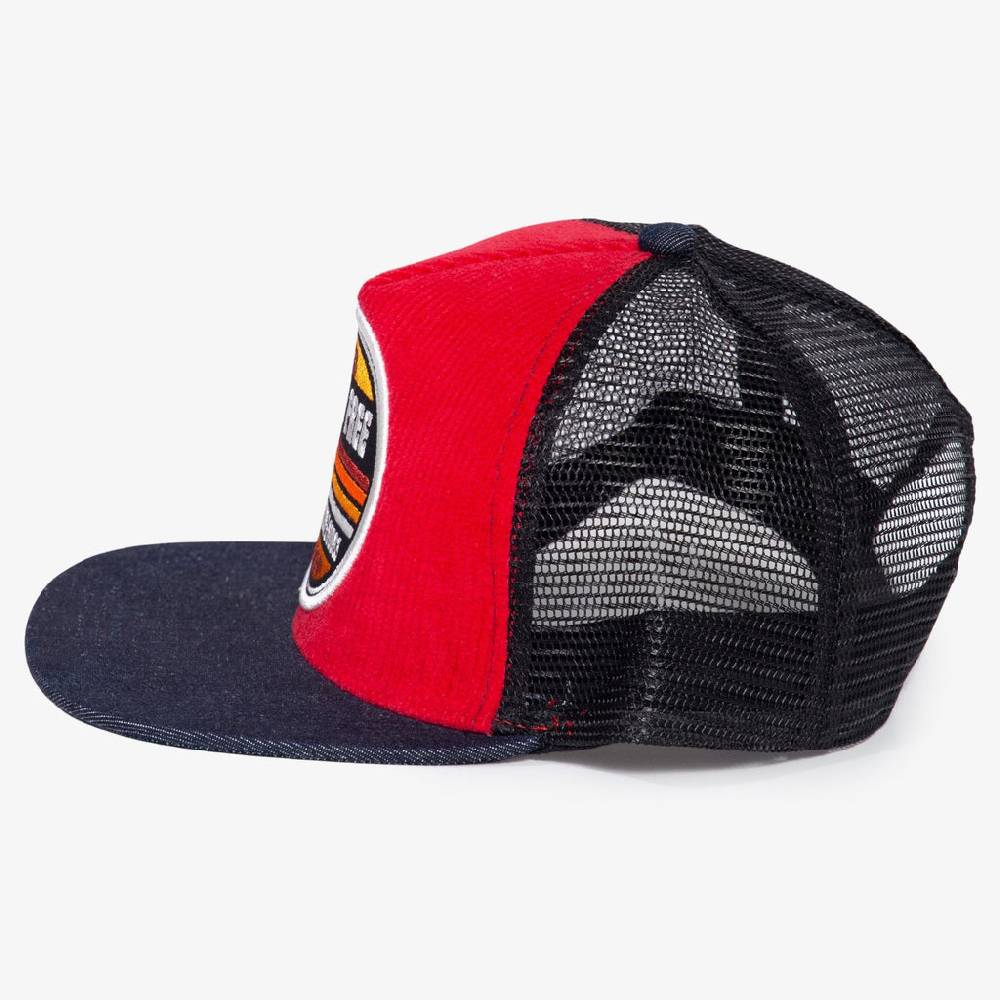 Queen Kerosin Snapback Mesh Cap «Ride Free» Günstig kaufen