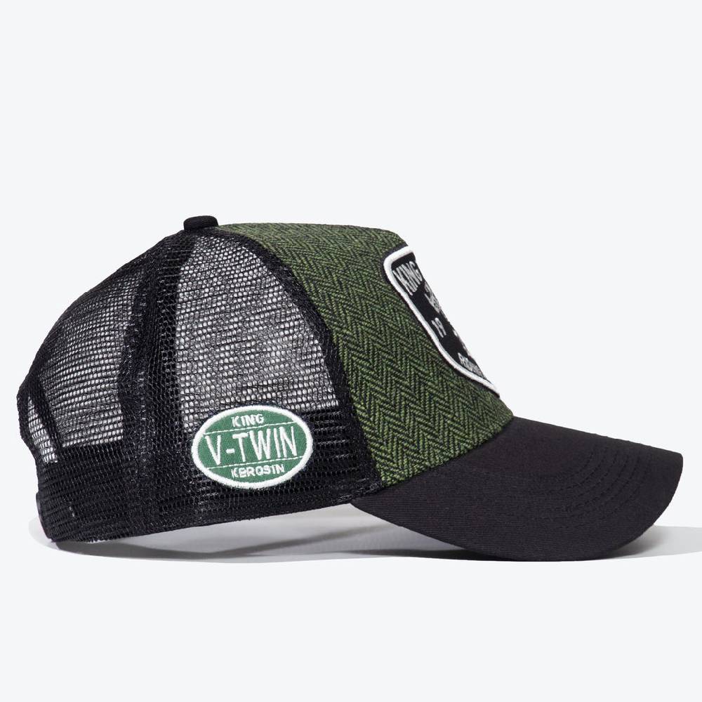 Queen Kerosin Trucker Cap «Riding Association» Versandkostenfrei
