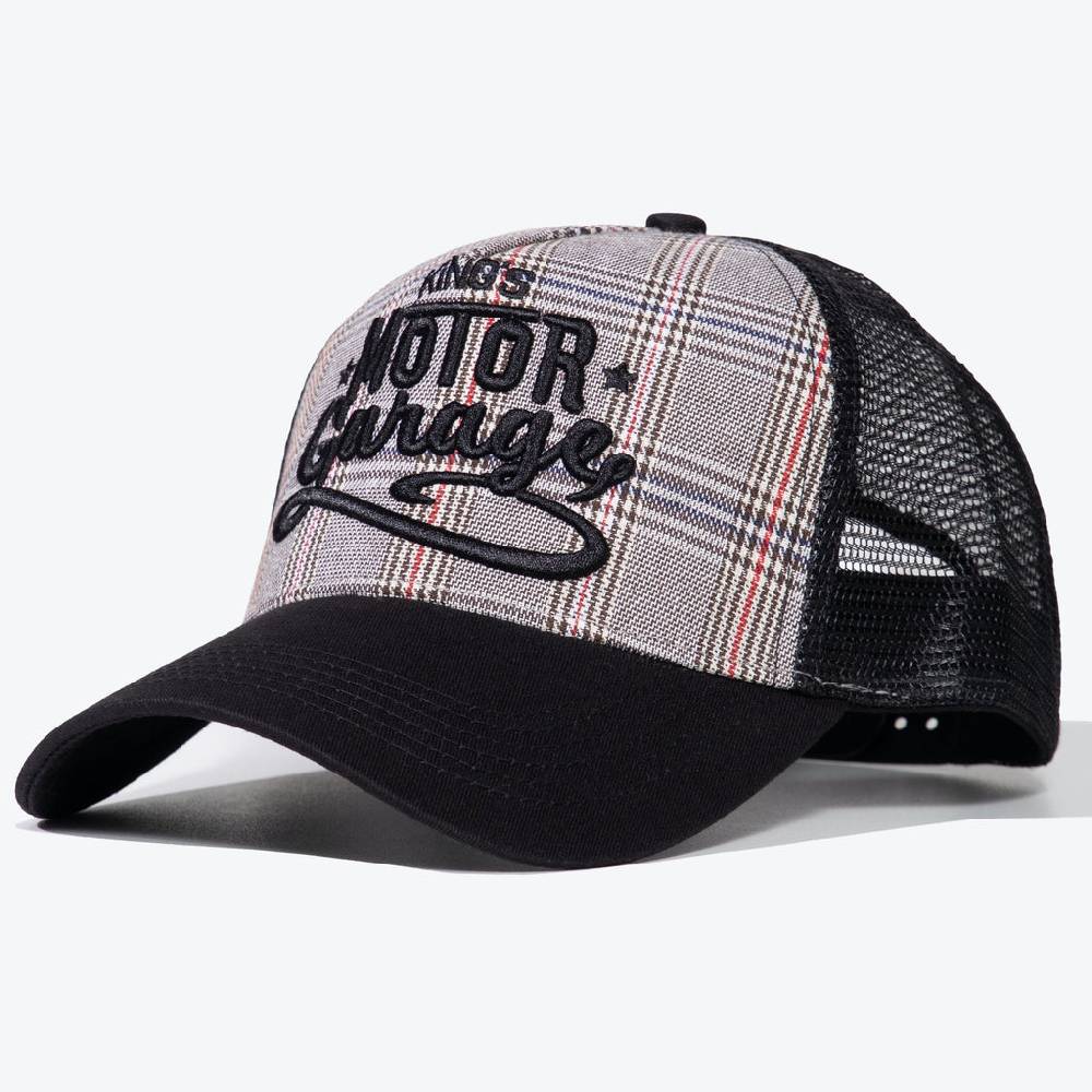 Queen Kerosin Trucker Cap «Motor Garage» Begrenztes Angebot