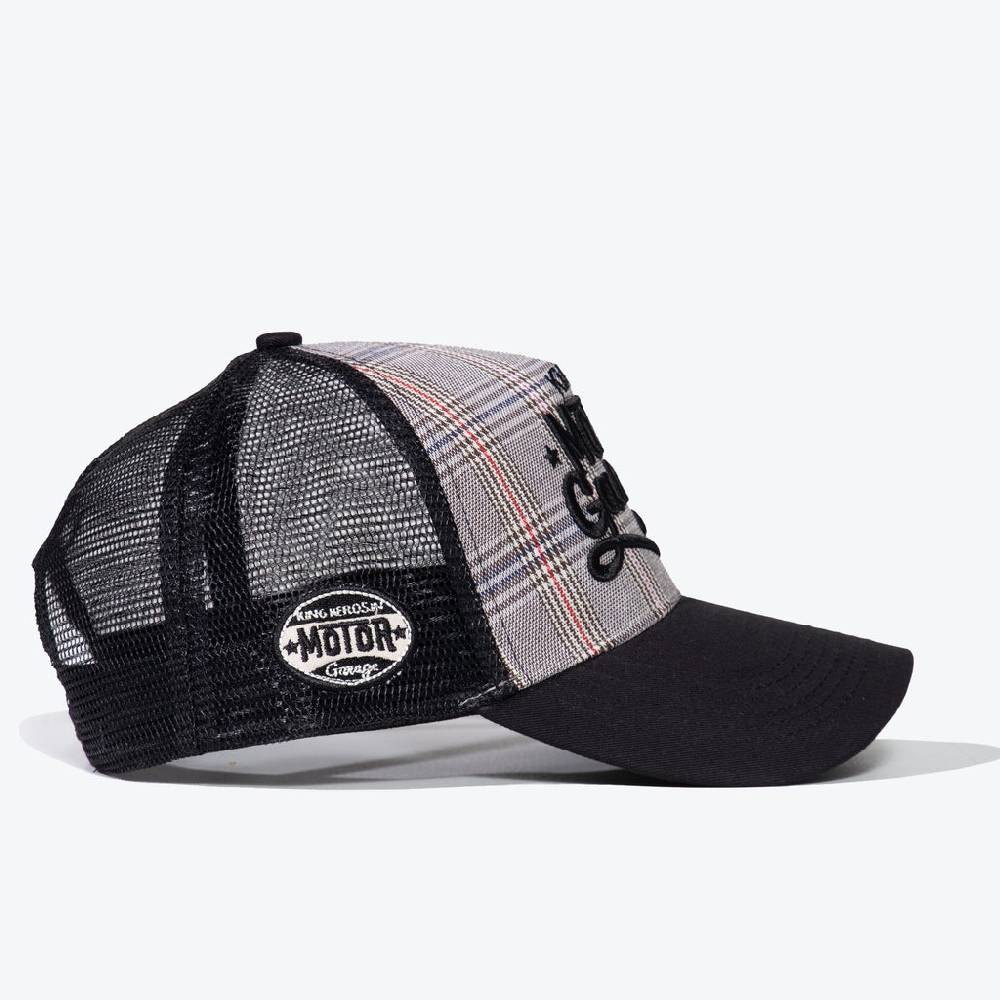 Queen Kerosin Trucker Cap «Motor Garage» Begrenztes Angebot